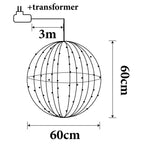 GIFTSOME LICHTBOL KERSTVERLICHTING 400 LED Ø60CM WARM WIT - Tuincentrum Lopik