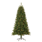 GRUNDIG KUNSTKERSTBOOM MET LED VERLICHTING 185CM 140 LEDS GROEN - Tuincentrum Lopik