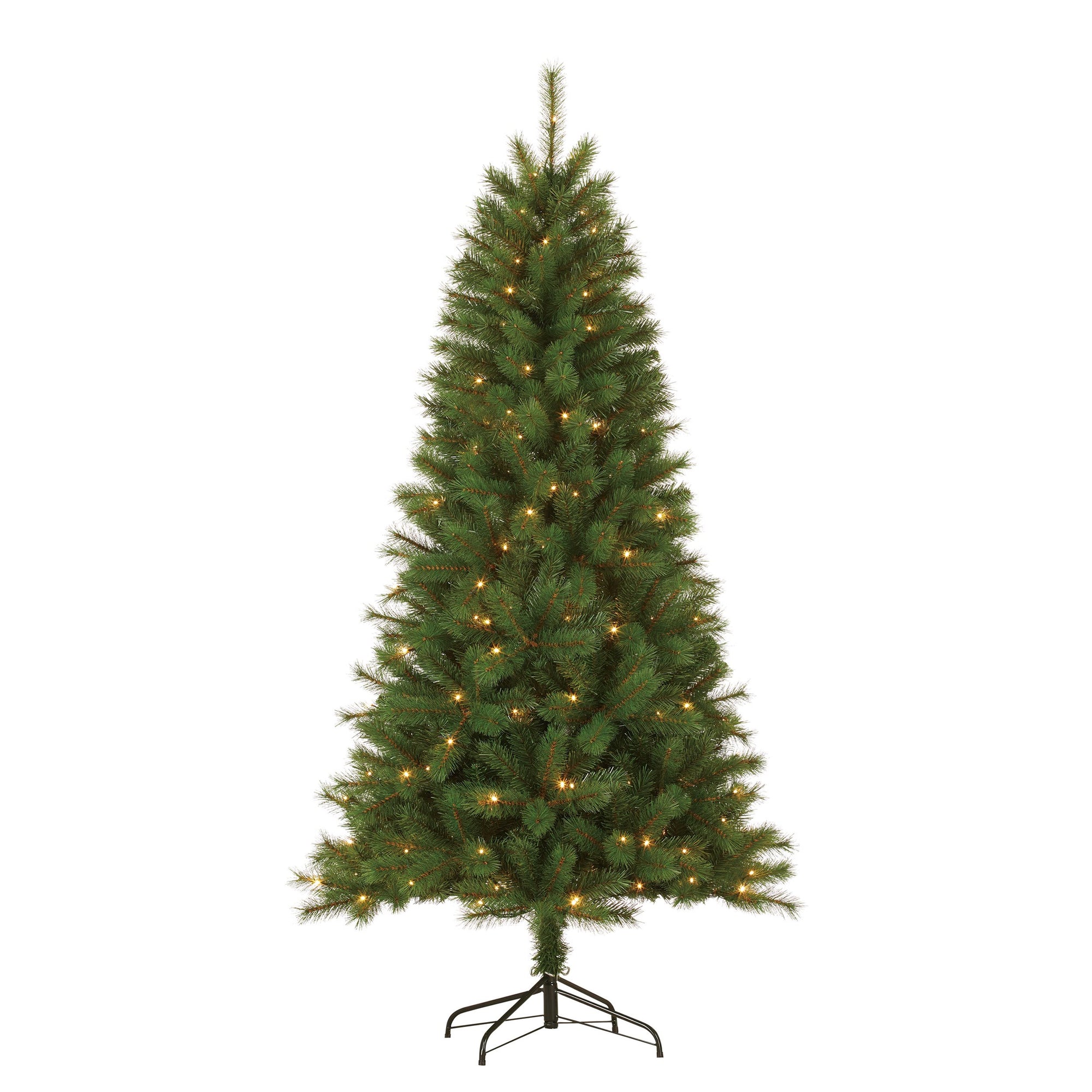 GRUNDIG KUNSTKERSTBOOM MET LED VERLICHTING 185CM 140 LEDS GROEN - Tuincentrum Lopik