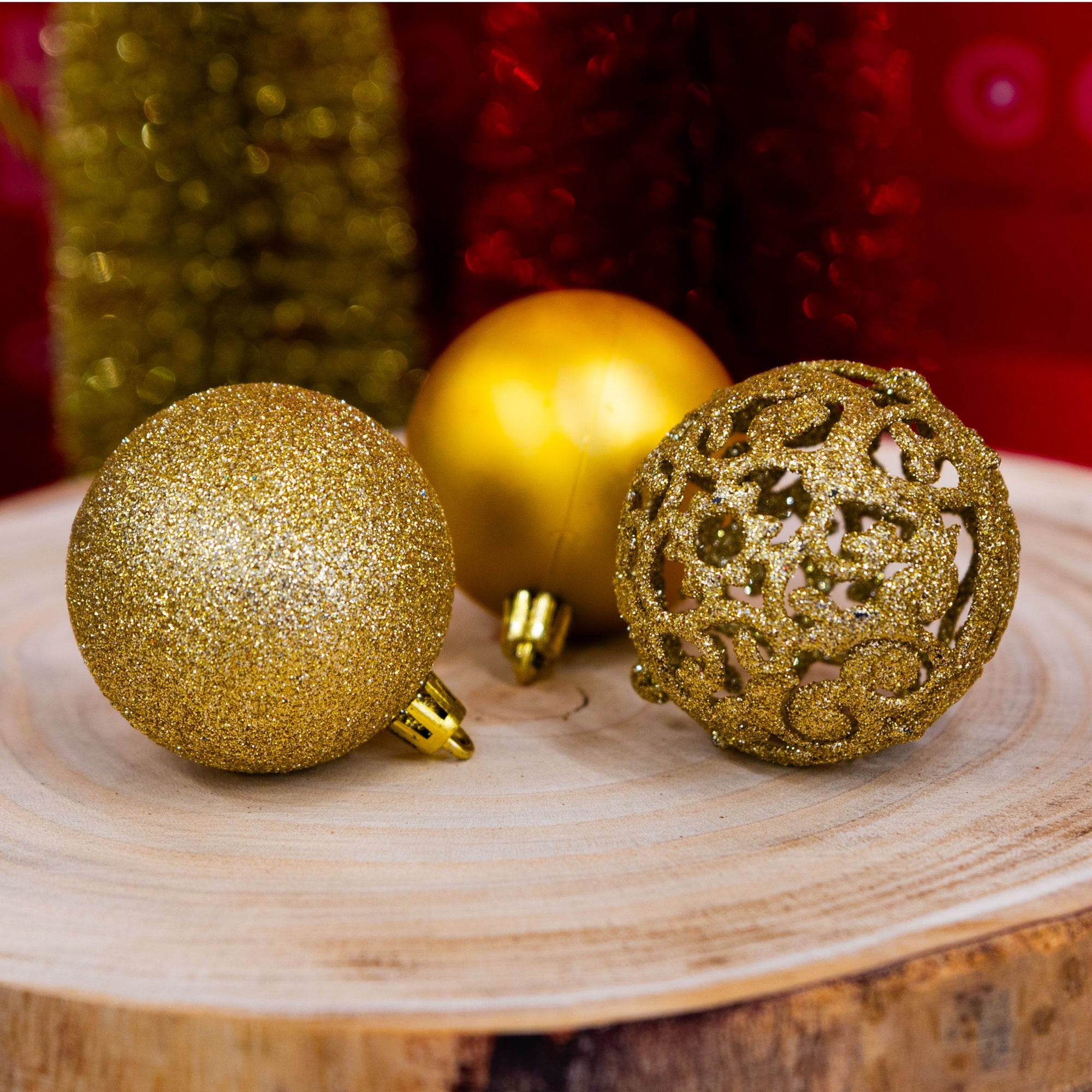 GIFTSOME KERSTBALLEN SET 60 STUKS GOUD - Tuincentrum Lopik