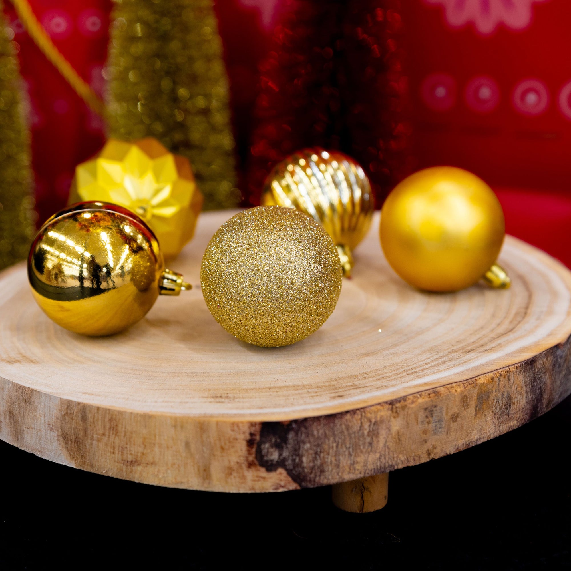 GIFTSOME KERSTBALLEN SET 60 STUKS GOUD - Tuincentrum Lopik