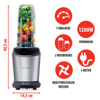 ALPINA SMOOTHIE MAKER 1200W MET DRINKFLES - Tuincentrum Lopik
