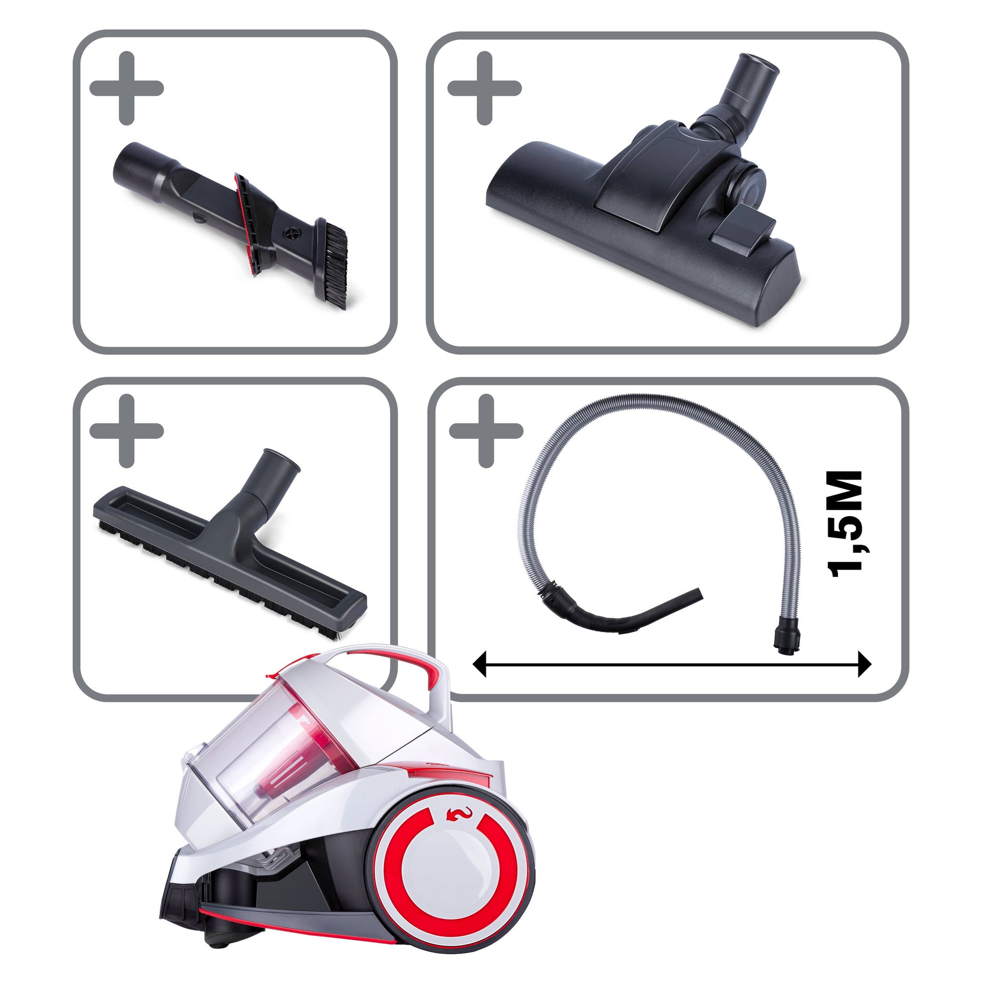 DIRT DEVIL VACUUM CLEANER BAGLESS DD2502 - Tuincentrum Lopik