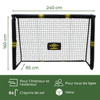UMBRO SOCCER GOAL 240 X 160 X 85CM - Tuincentrum Lopik