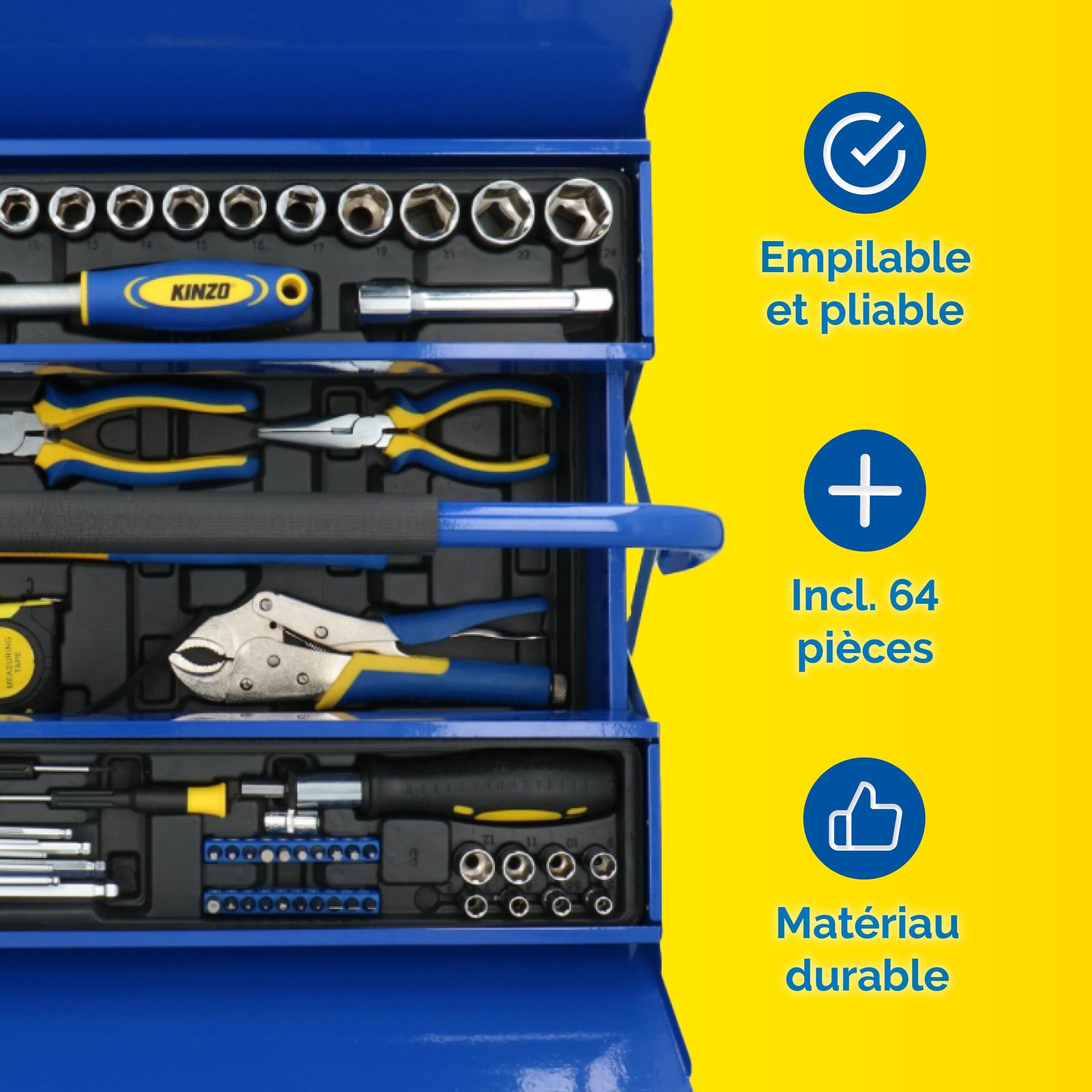 Tool Set  64Pcs St