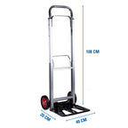 KINZO HAND TRUCK FOLDABLE ALU 90KG - Tuincentrum Lopik