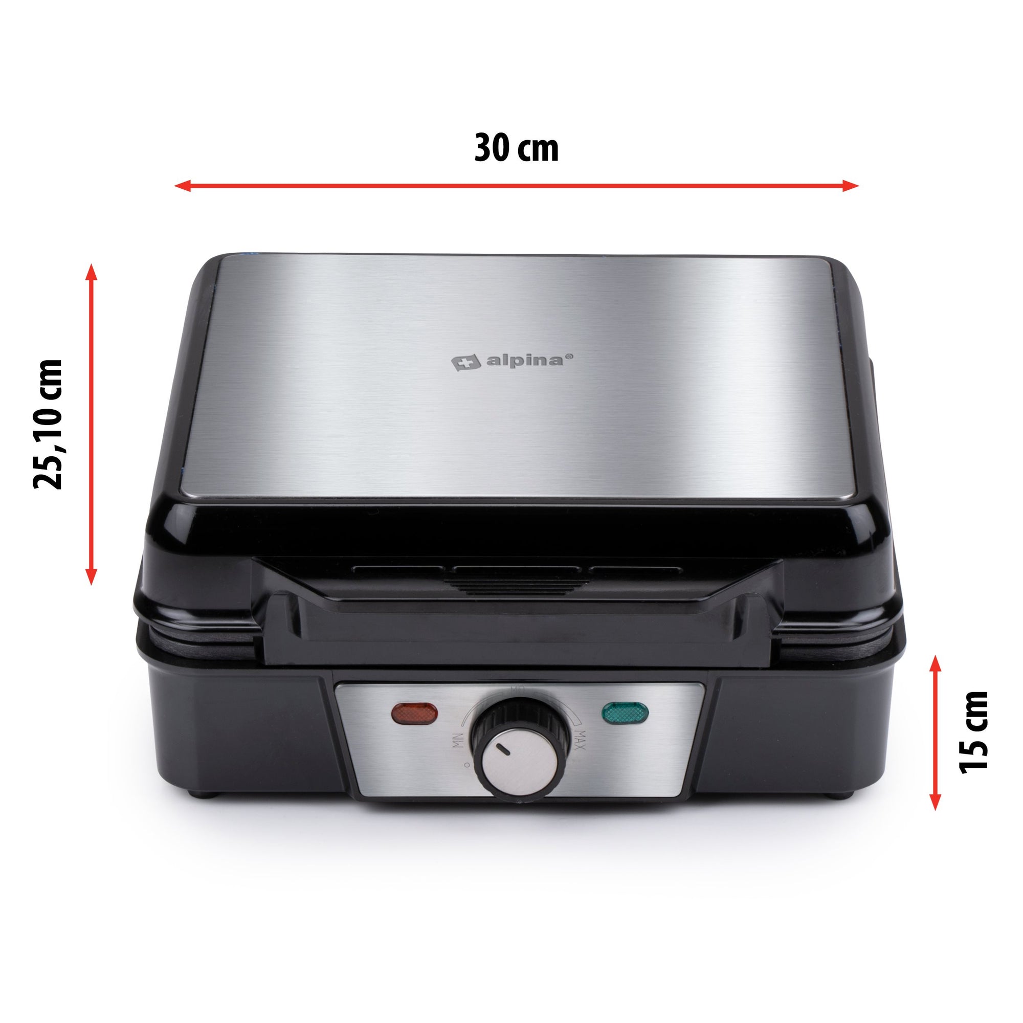 ALPINA WAFFLE MAKER 230V 1200W - Tuincentrum Lopik