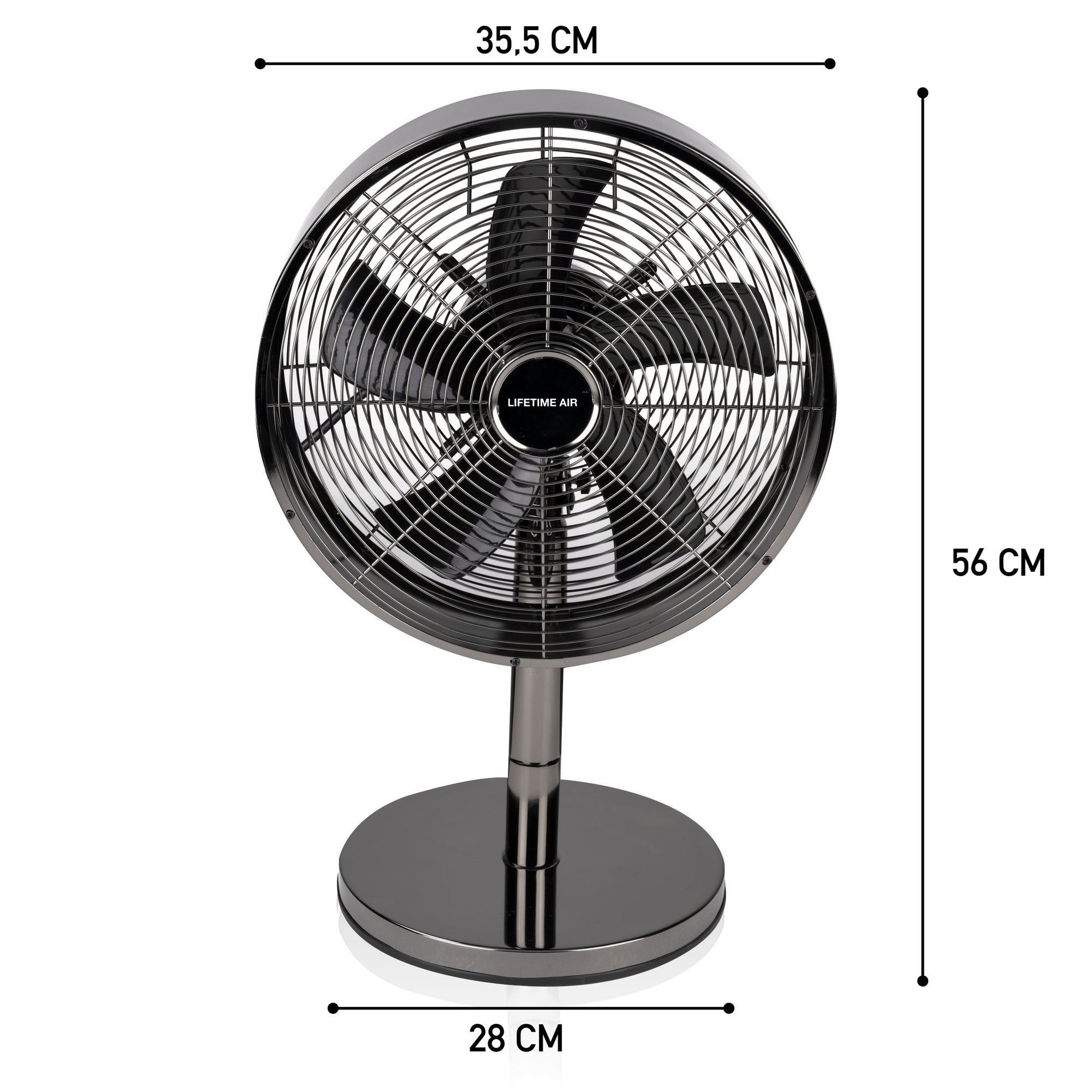 LIFETIME AIR TAFELVENTILATOR 30CM 35W 230V - Tuincentrum Lopik