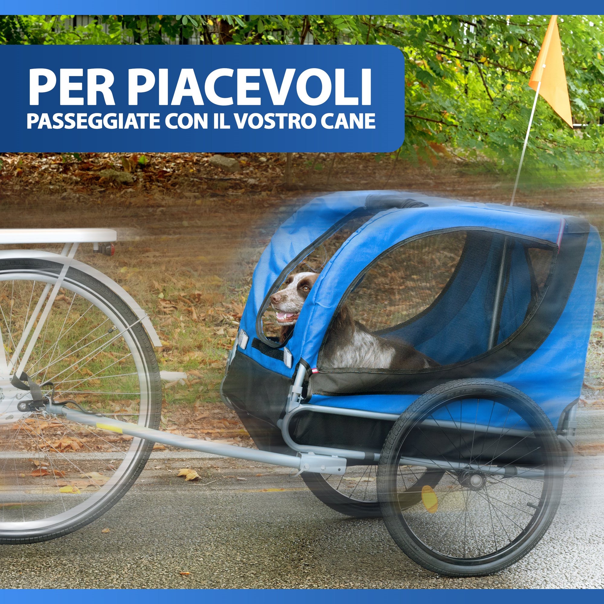 BICYCLE GEAR HONDENFIETSKAR OPVOUWBAAR TOT 40 KG - Tuincentrum Lopik