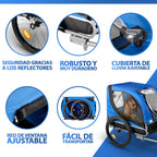 BICYCLE GEAR HONDENFIETSKAR OPVOUWBAAR TOT 40 KG - Tuincentrum Lopik