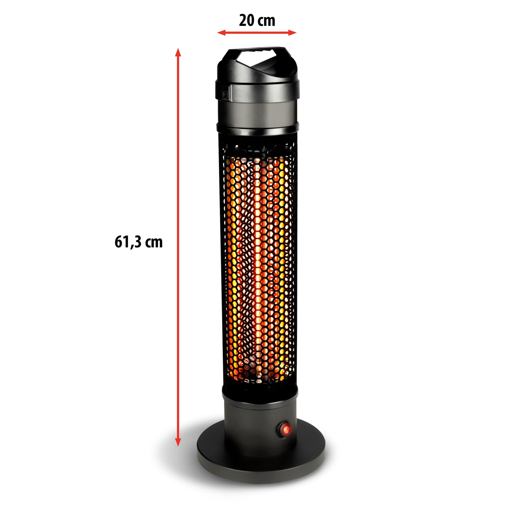 ALPINA INFRAROOD TERRASVERWARMER 800W CARBON - Tuincentrum Lopik