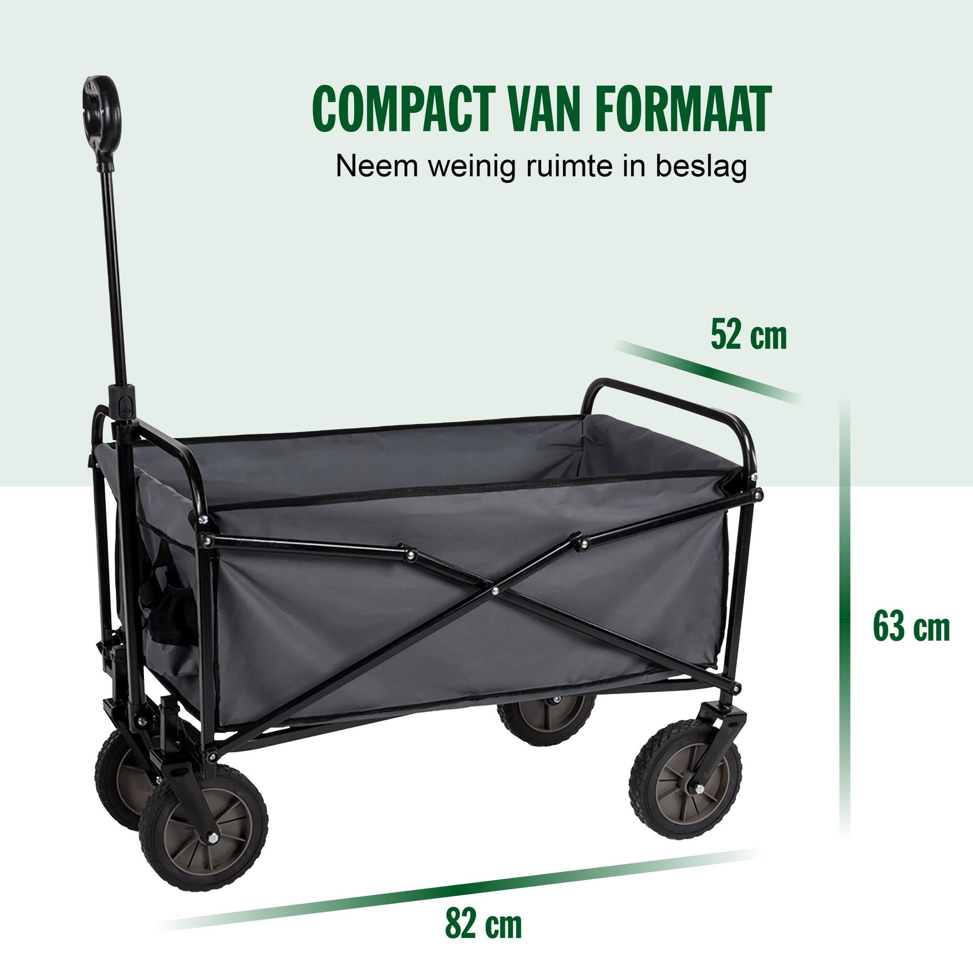 CAMP ACTIVE TROLLY FOLDABLE 82X52X63CM - Tuincentrum Lopik