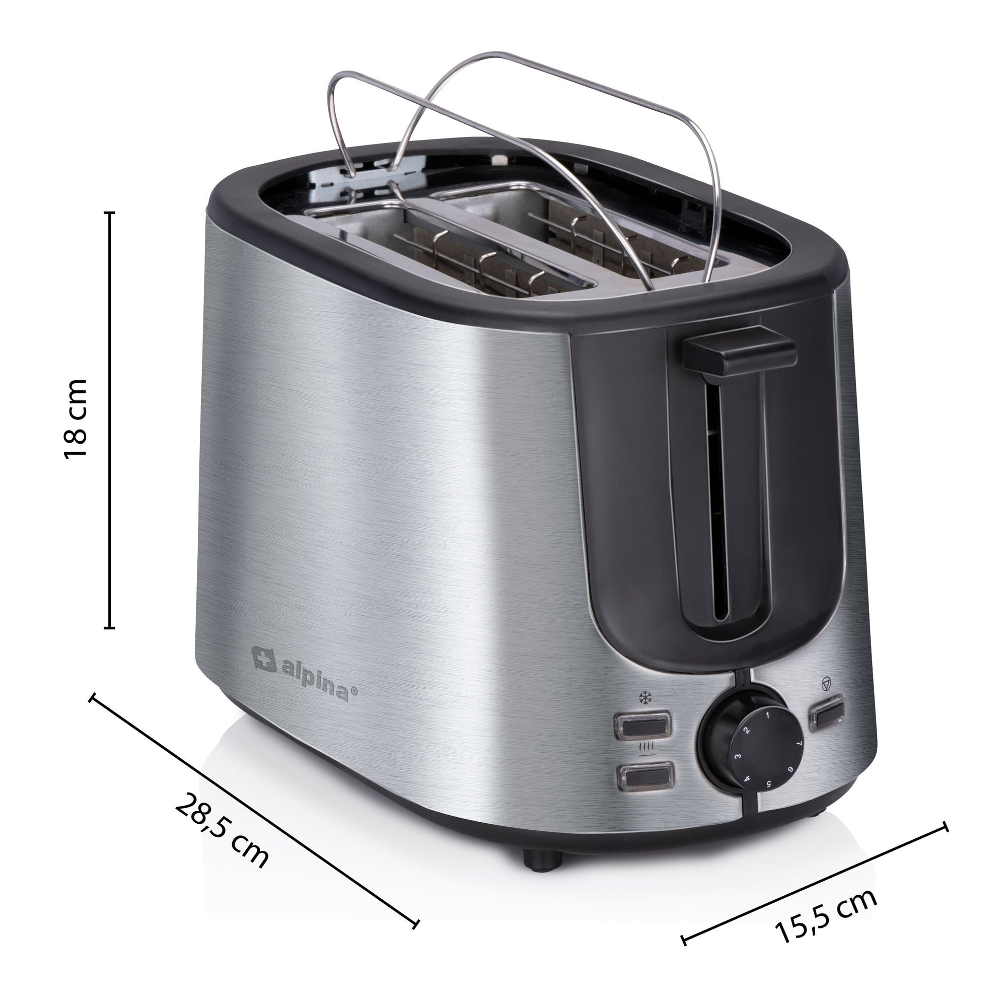 ALPINA BROODROOSTER 230V RVS 1000W - Tuincentrum Lopik