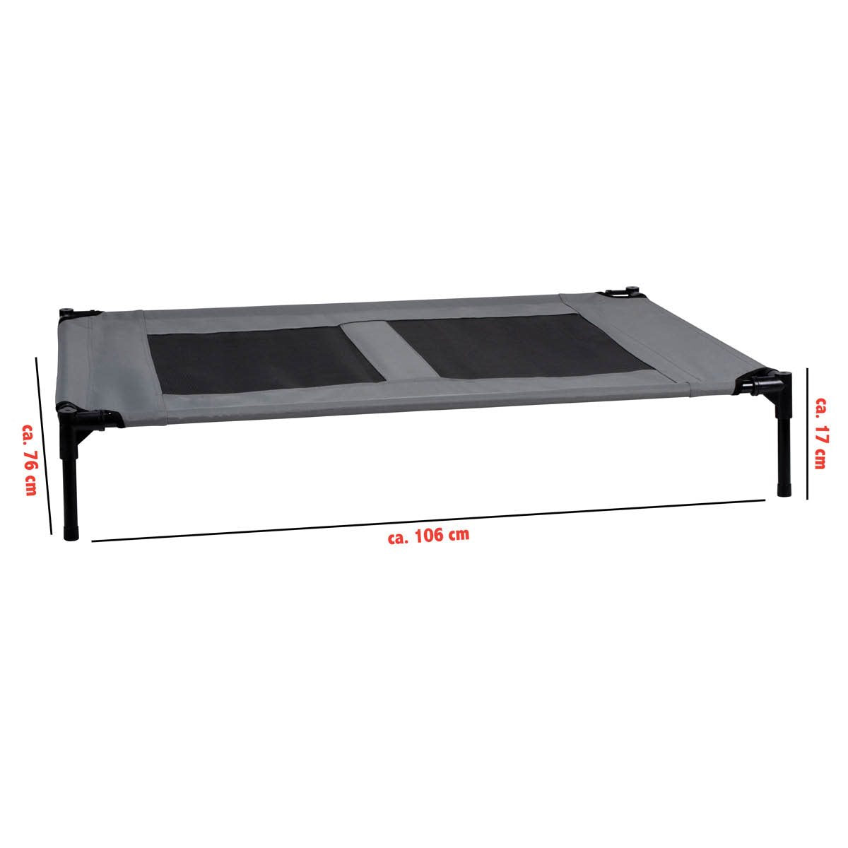 MAXXPRO HONDENBED OP POOTJES LARGE 106X76X17CM - Tuincentrum Lopik