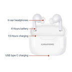GRUNDIG DRAADLOZE EARBUDS TWS 230 MAH - Tuincentrum Lopik