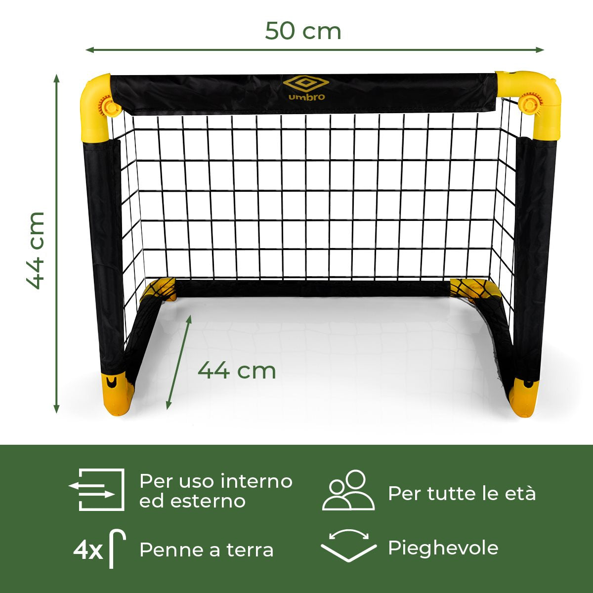 UMBRO SOCCER GOAL 56 X 44,5 X 44,5CM 2PC - Tuincentrum Lopik