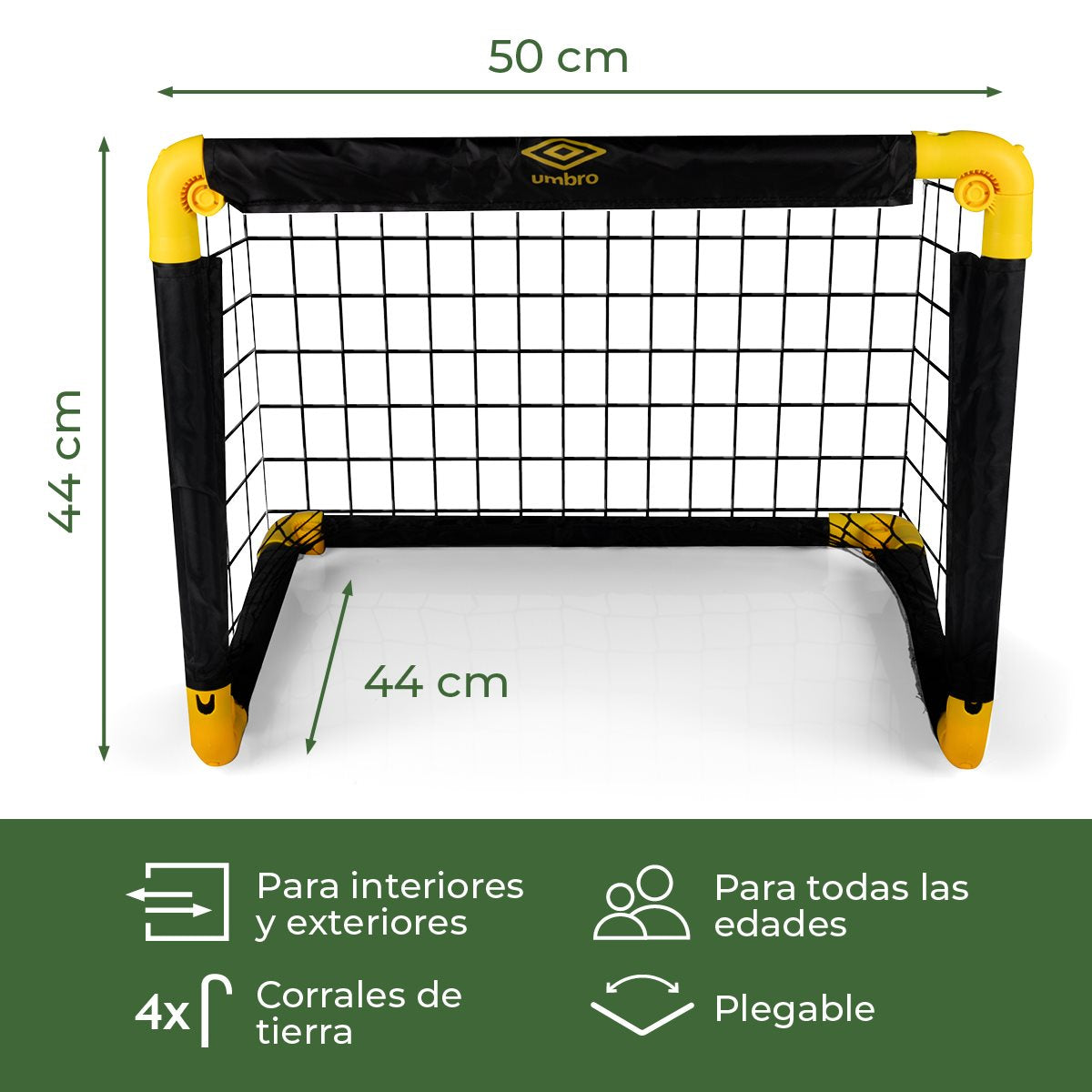UMBRO SOCCER GOAL 56 X 44,5 X 44,5CM 2PC - Tuincentrum Lopik