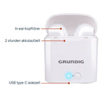 GRUNDIG DRAADLOZE BLUETOOTH OORDOPJES MET OPLAADCASE - Tuincentrum Lopik