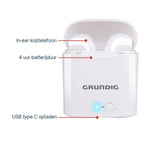 GRUNDIG DRAADLOZE BLUETOOTH OORDOPJES MET OPLAADCASE - Tuincentrum Lopik