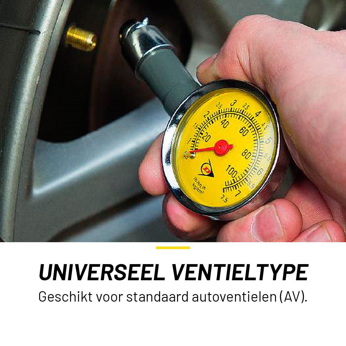 DUNLOP ANALOGE BANDENSPANNINGSMETER 0-7,5 KG/CM² - Tuincentrum Lopik