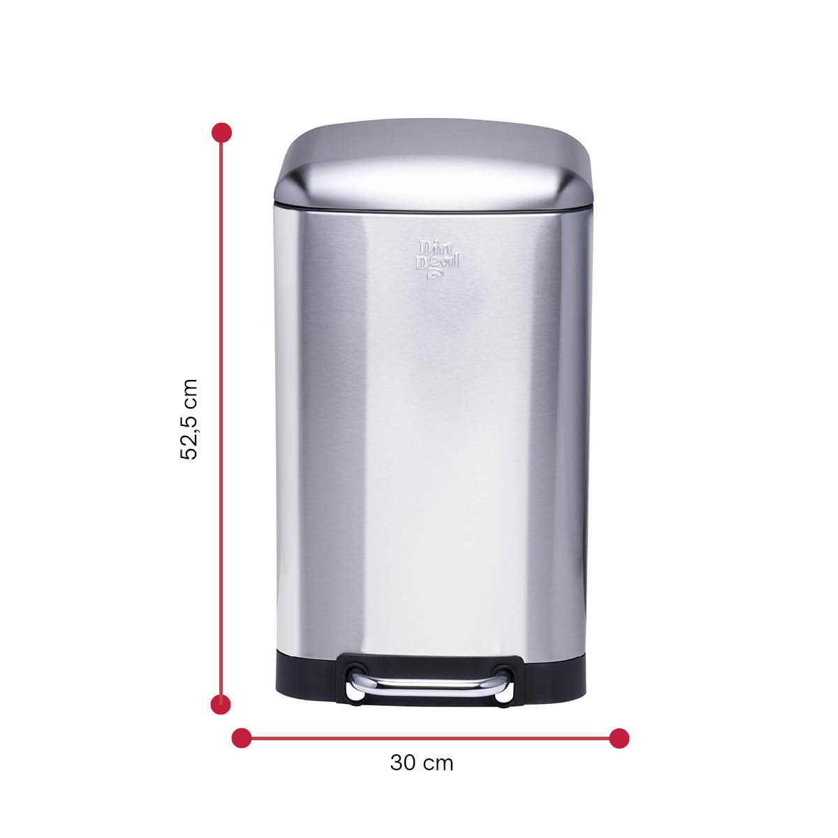 DIRT DEVIL PEDAL BIN 20L 2PC SOFT CLOSE - Tuincentrum Lopik