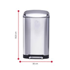 DIRT DEVIL PEDAL BIN 20L 2PC SOFT CLOSE - Tuincentrum Lopik