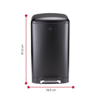 DIRT DEVIL PEDAL BIN 30L 2PC SOFT CLOSE - Tuincentrum Lopik