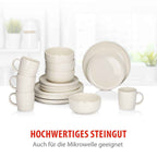 ALPINA SERVIESSET 16-DELIG STONEWARE - Tuincentrum Lopik
