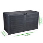 KUSSENBOX 420L ANTRACIET - Tuincentrum Lopik
