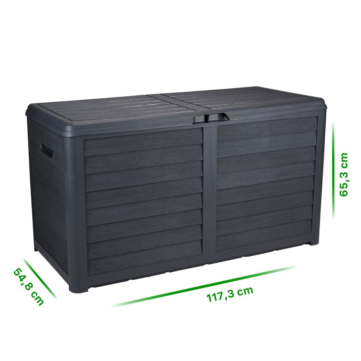 KUSSENBOX 420L ANTRACIET - Tuincentrum Lopik
