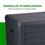 KUSSENBOX 420L ANTRACIET - Tuincentrum Lopik