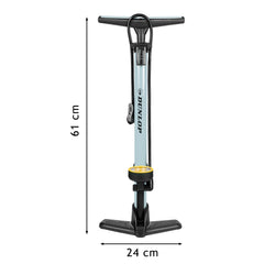 DUNLOP FIETSPOMP MET DRUKMETER MANOMETER - Tuincentrum Lopik
