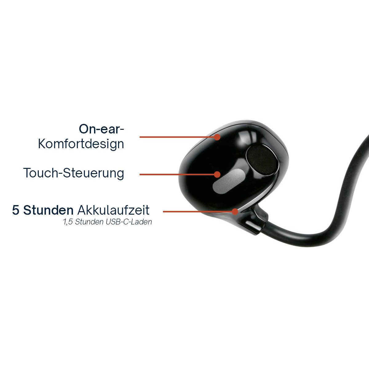 GRUNDIG DRAADLOZE BONE CONDUCTION OORDOPJES - Tuincentrum Lopik