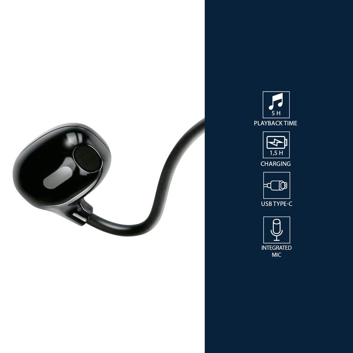 GRUNDIG DRAADLOZE BONE CONDUCTION OORDOPJES - Tuincentrum Lopik