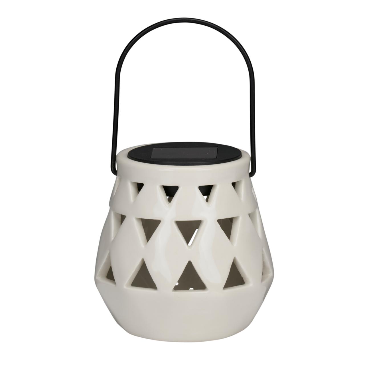 ARTI CASA SOLAR LANTARN WHITE 11CM - Tuincentrum Lopik