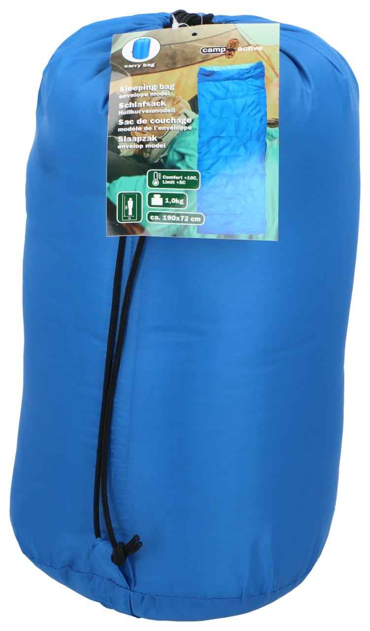 CAMP ACTIVE SLAAPZAK ENVELOPE MODEL BLAUW 190 X 72 CM - Tuincentrum Lopik