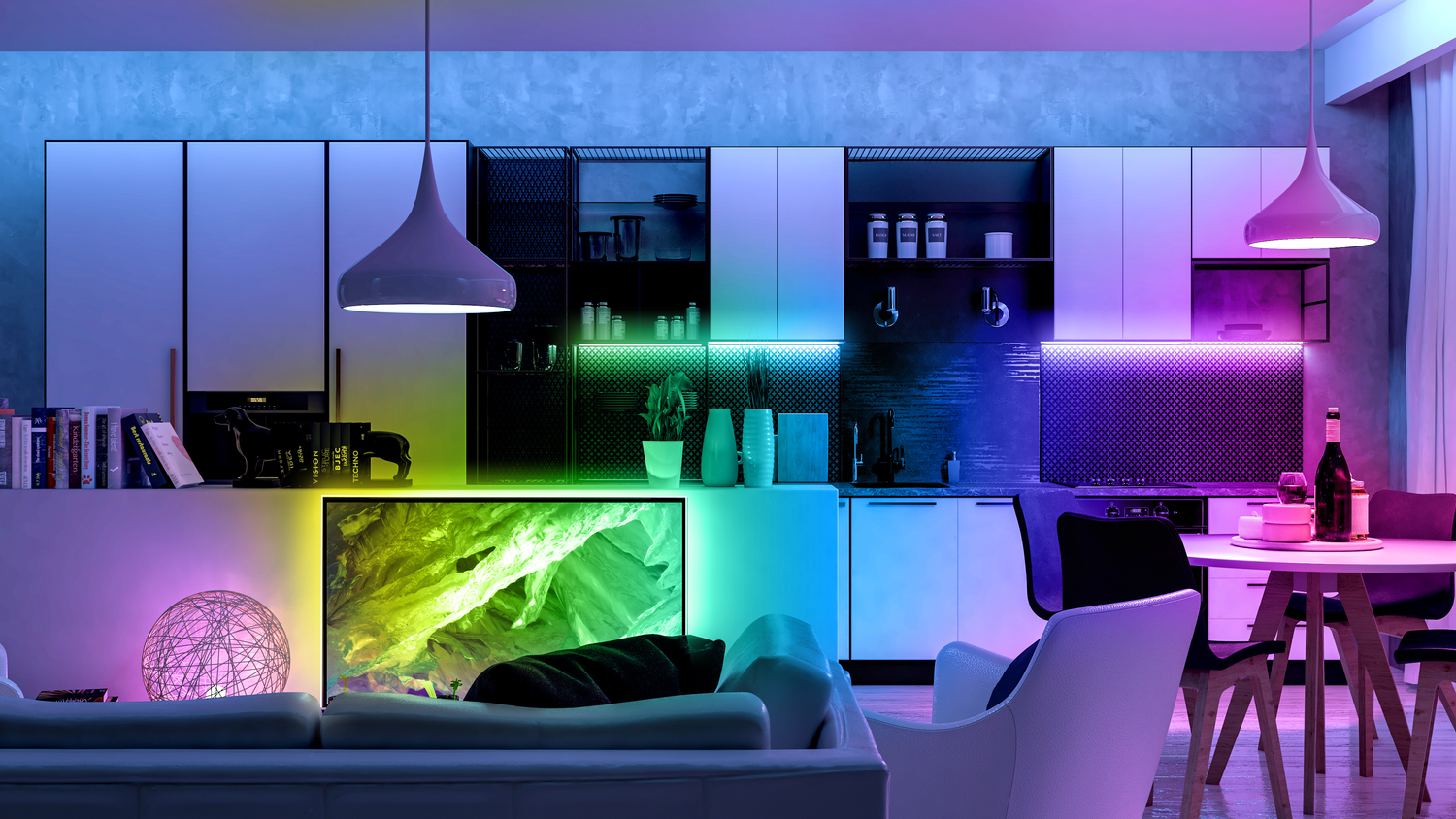 GRUNDIG FLEXIBELE LED-STRIP RGB 3 METER 16 KLEUREN - Tuincentrum Lopik
