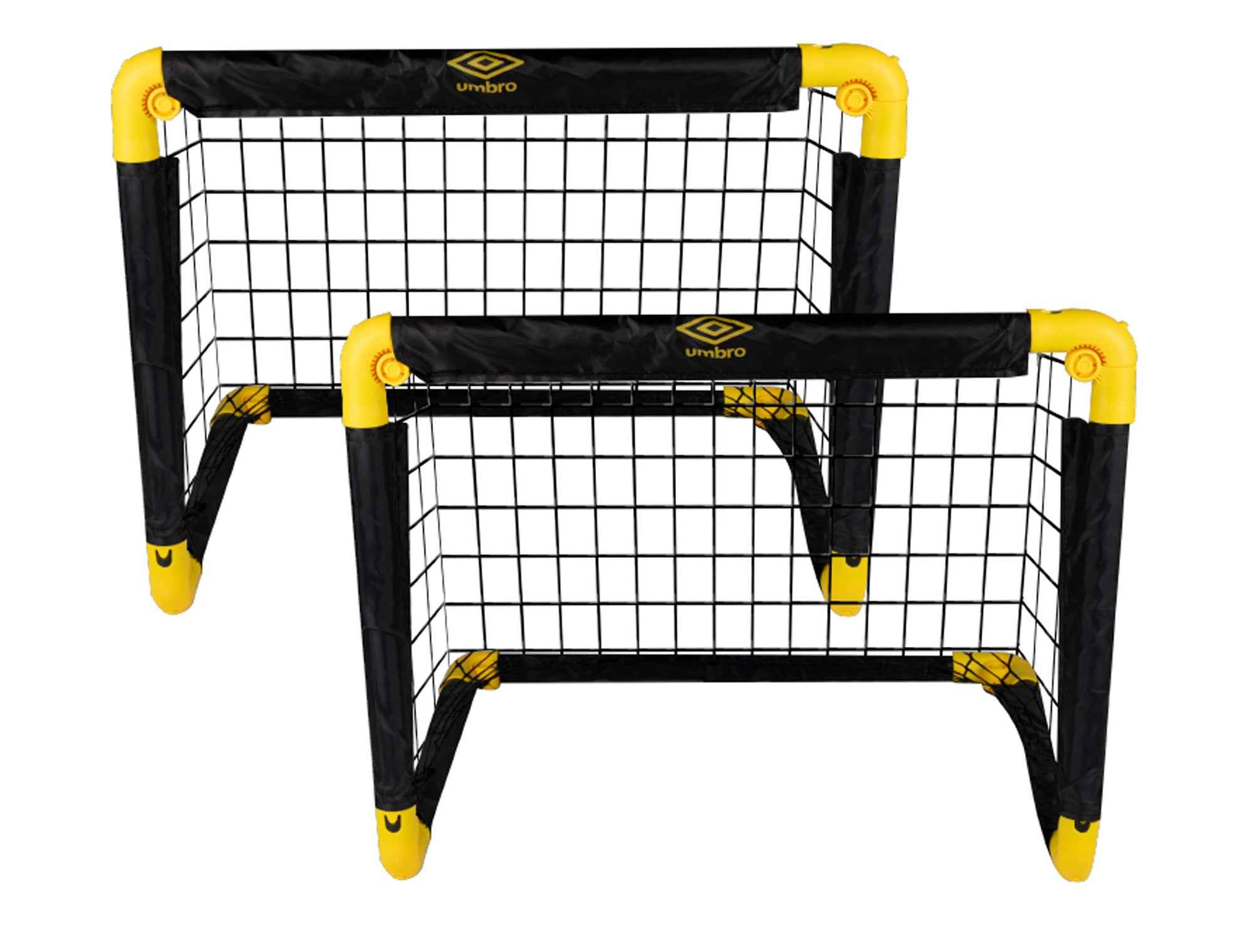 UMBRO VOETBALDOELTJES SET 2 STUKS 50X44X44CM OPVOUWBAAR - Tuincentrum Lopik