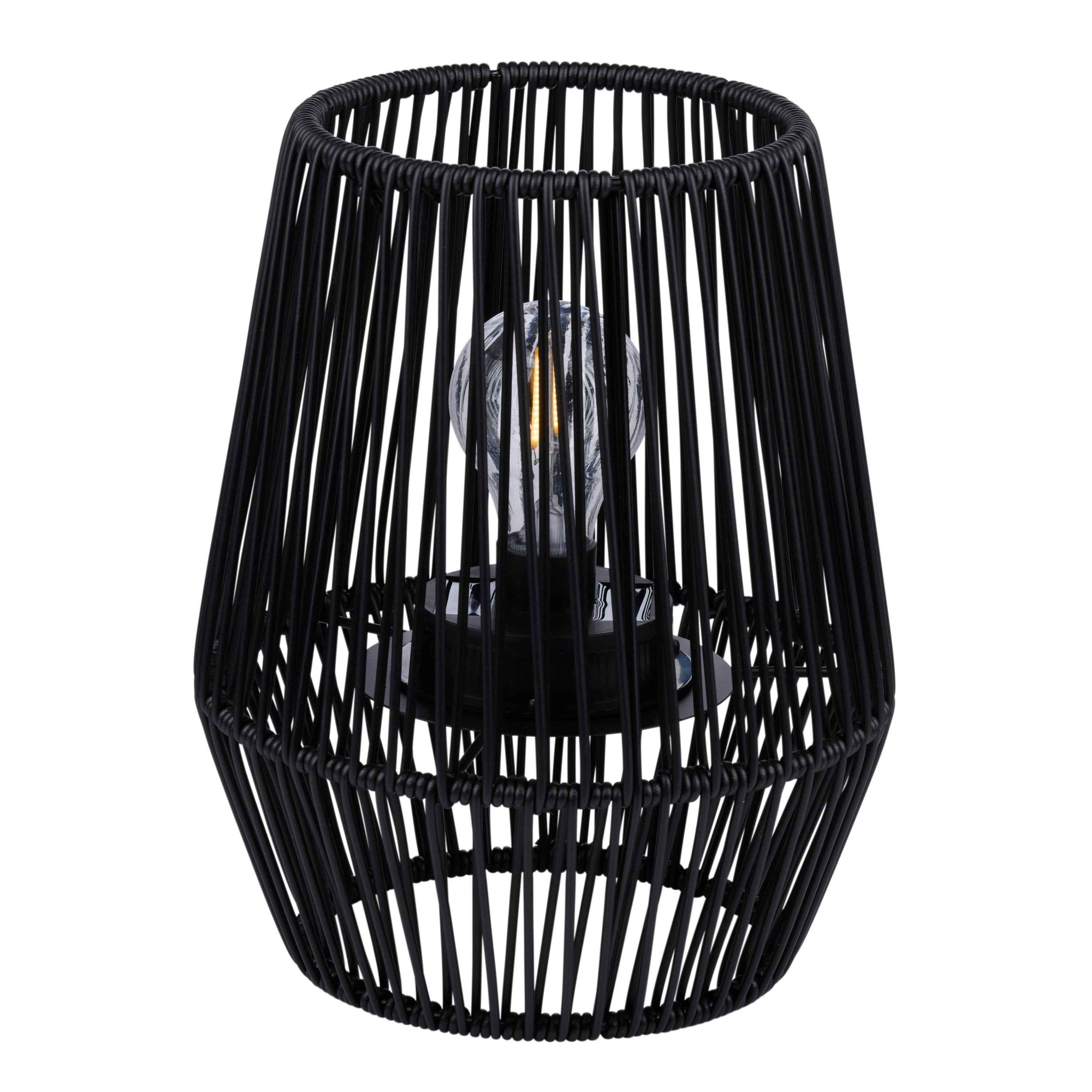 ARTI CASA SOLAR TABLE LIGHT BLACK 25CM - Tuincentrum Lopik