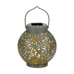 ARTI CASA SOLAR LANTAARN GRIJS Ø14,5 CM - Tuincentrum Lopik