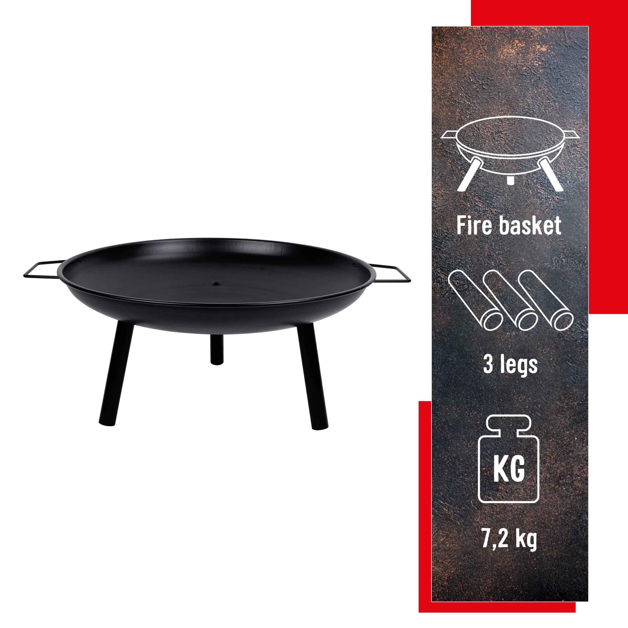 ALPINA FIREPIT 60X60X29CM - Tuincentrum Lopik