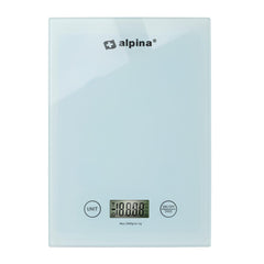 ALPINA KEUKENWEEGSCHAAL 5KG WIT - Tuincentrum Lopik