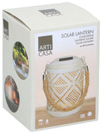ARTI CASA SOLAR LANTARN WHITE 15,5CM - Tuincentrum Lopik