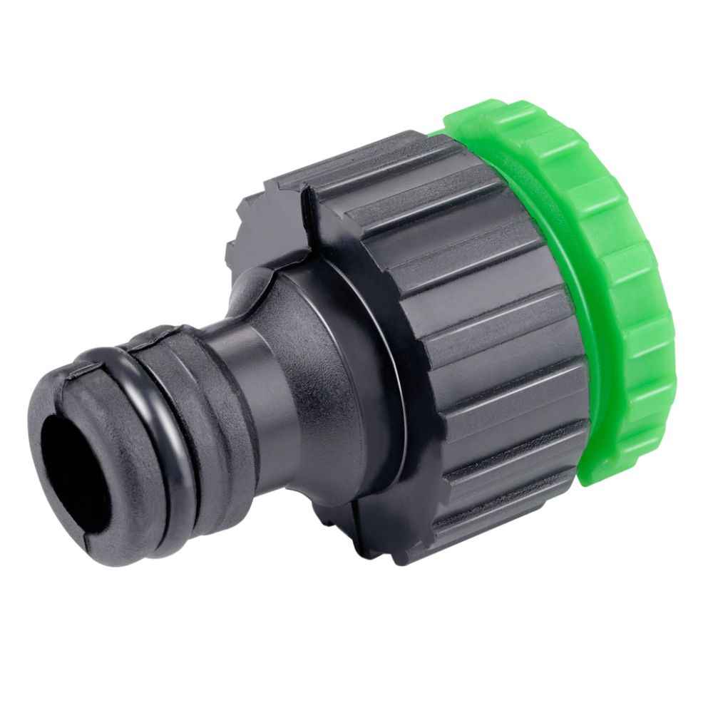 KINZO FLEXIBELE TUINSLANG ELASTISCH 5–10 METER GRIJS/GROEN - Tuincentrum Lopik