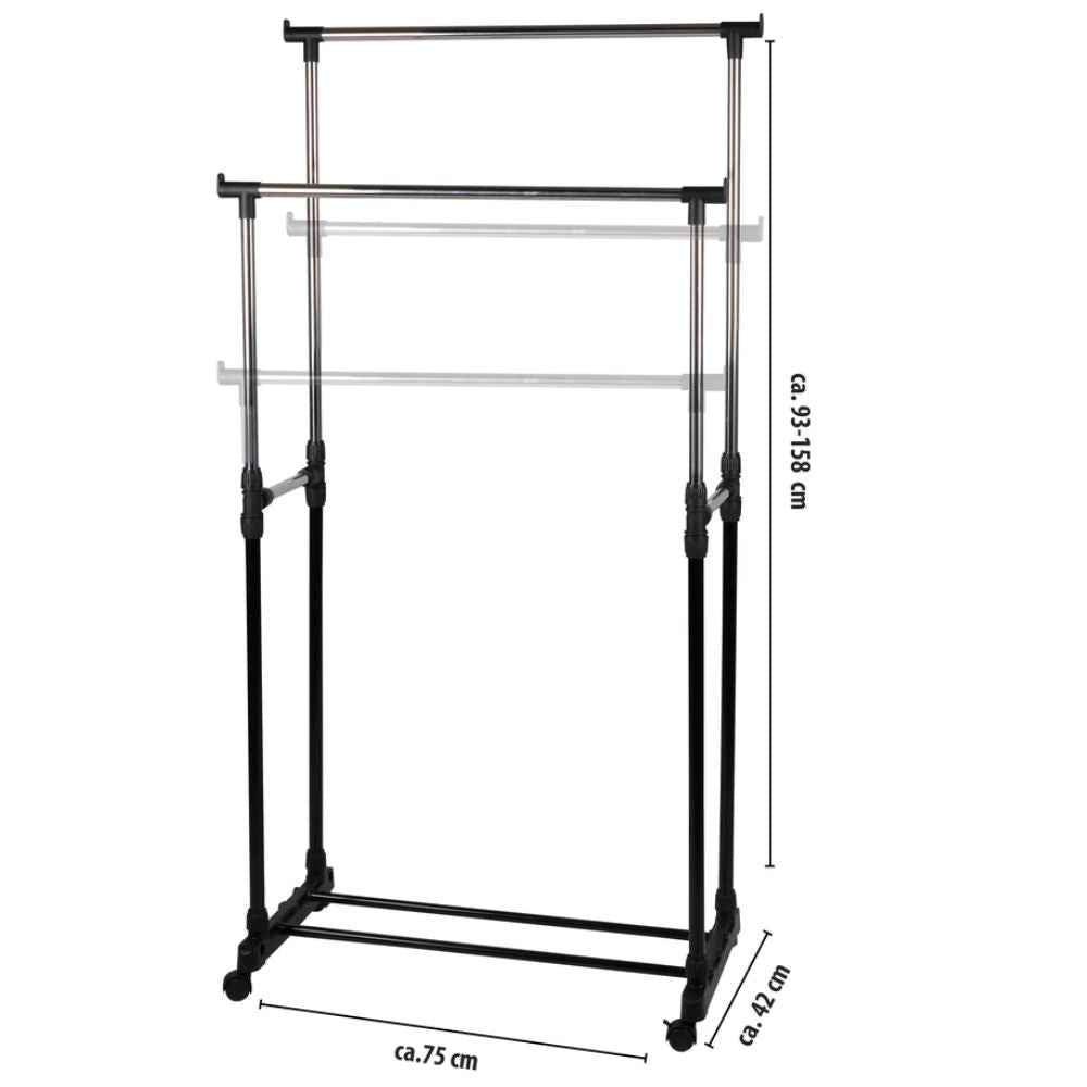 ALPINA MOBIEL KLEDINGREK VERSTELBAAR 93-158 CM - Tuincentrum Lopik