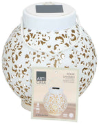 ARTI CASA SOLAR LANTERN WHITE Ø14,5 CM - Tuincentrum Lopik