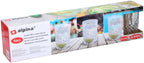 ALPINA WATERGLAZEN SET 6 STUKS 400ML KRISTALEFFECT - Tuincentrum Lopik