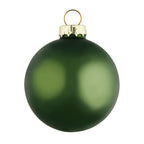ARTI CASA KERSTBALLEN GLAS GROEN 6 STUKS Ø8CM - Tuincentrum Lopik