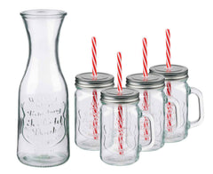ALPINA DRINKGLAZEN SET 420ML MET KARAF 1L - Tuincentrum Lopik