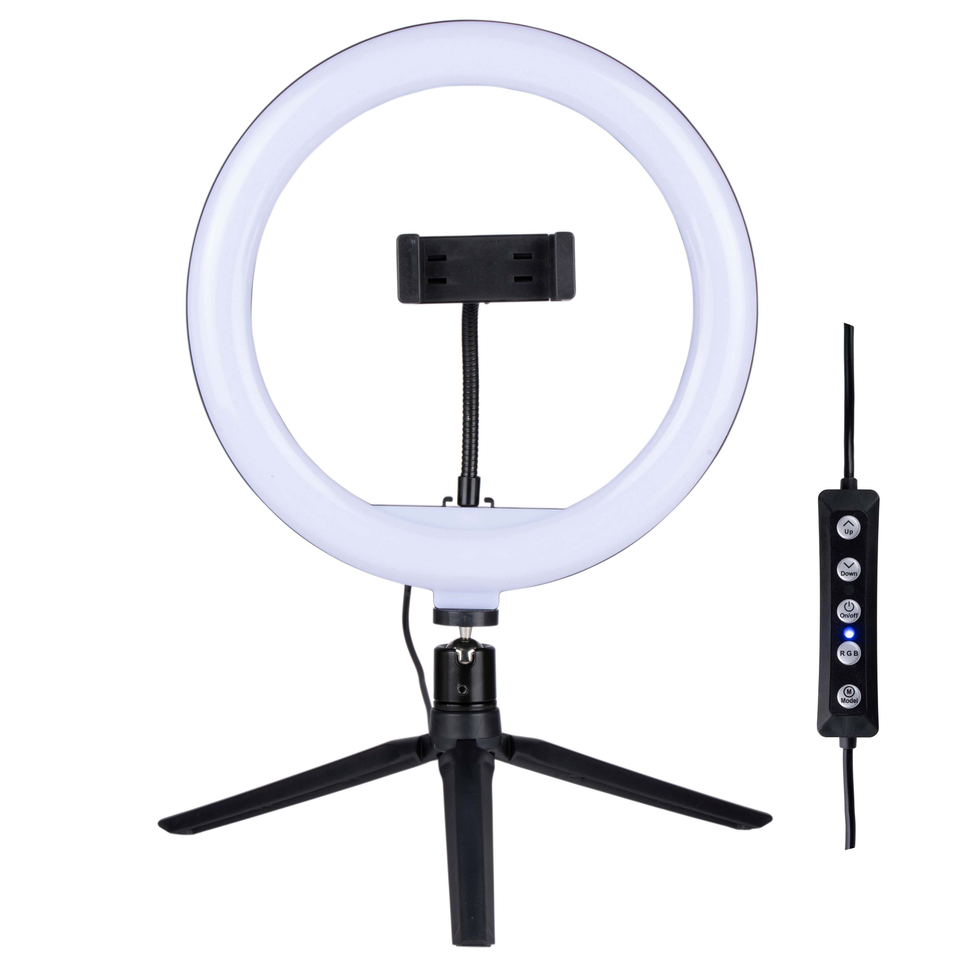 GRUNDIG SELFIE RING LIGHT MET STATIEF 150 LED - Tuincentrum Lopik